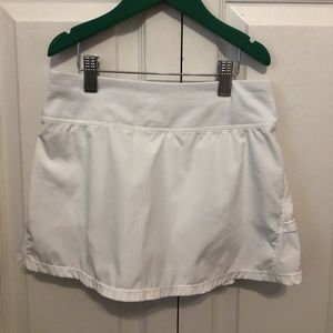 🍓Ivivva Girls White Tennis Skirt